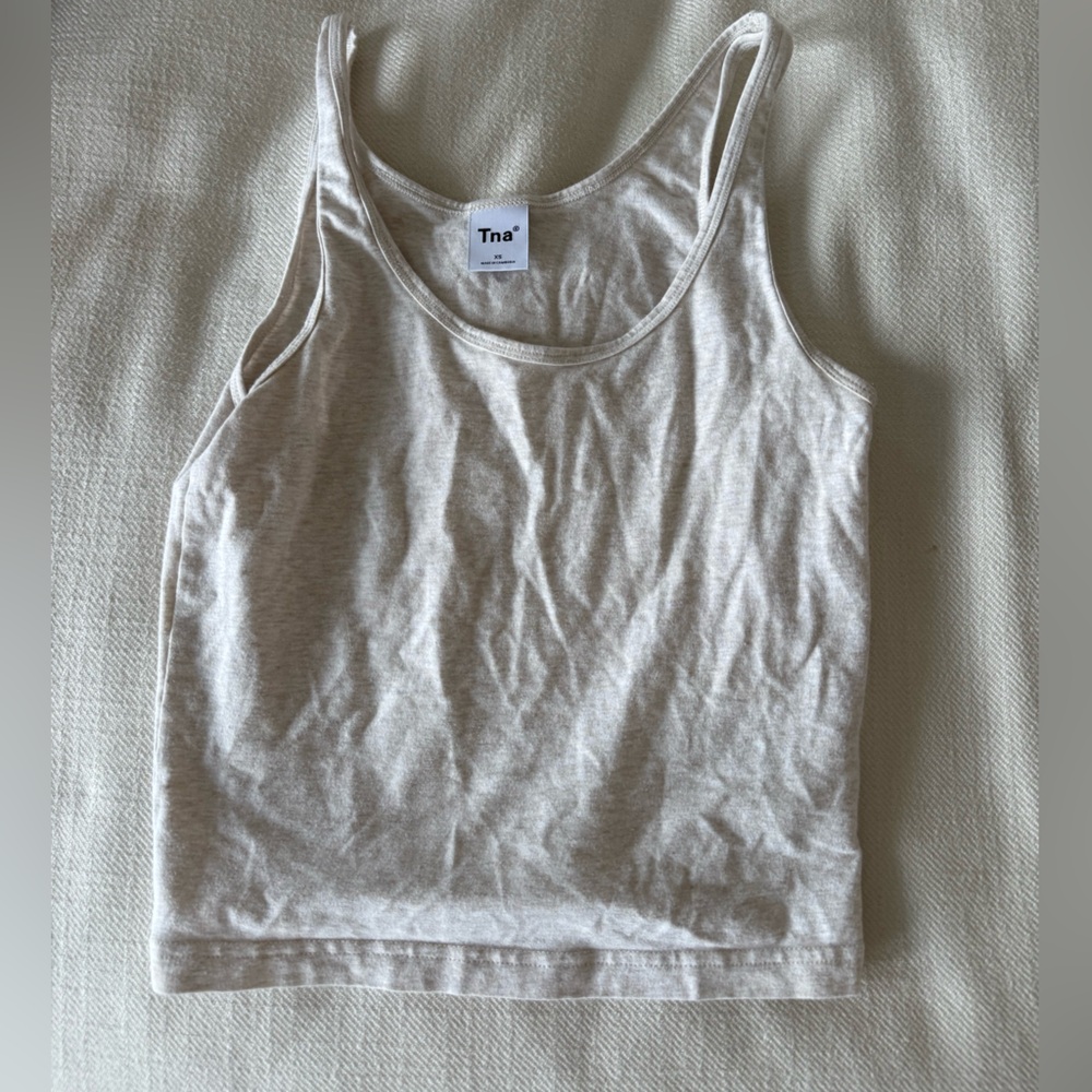 TNA Light Gray Tank Top